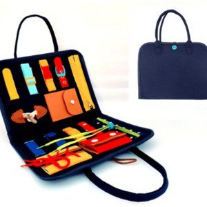 Felt Sensory Busy Board for Toddlers / Baby Briefcase